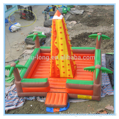 CE Approved outdoor inflatable climbing walls & inflatable sport wall for kids sale
